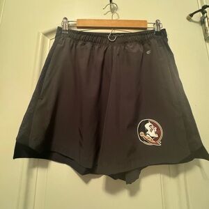 Florida State University Colosseum Gray Langmore Shorts NWT